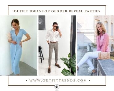48 Beautiful Gender Reveal Outfits for Guests to Wear