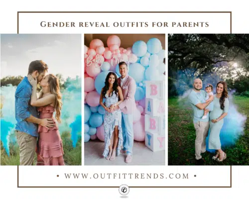 15 Best Gender Reveal Outfits for Parents to Wear This Year