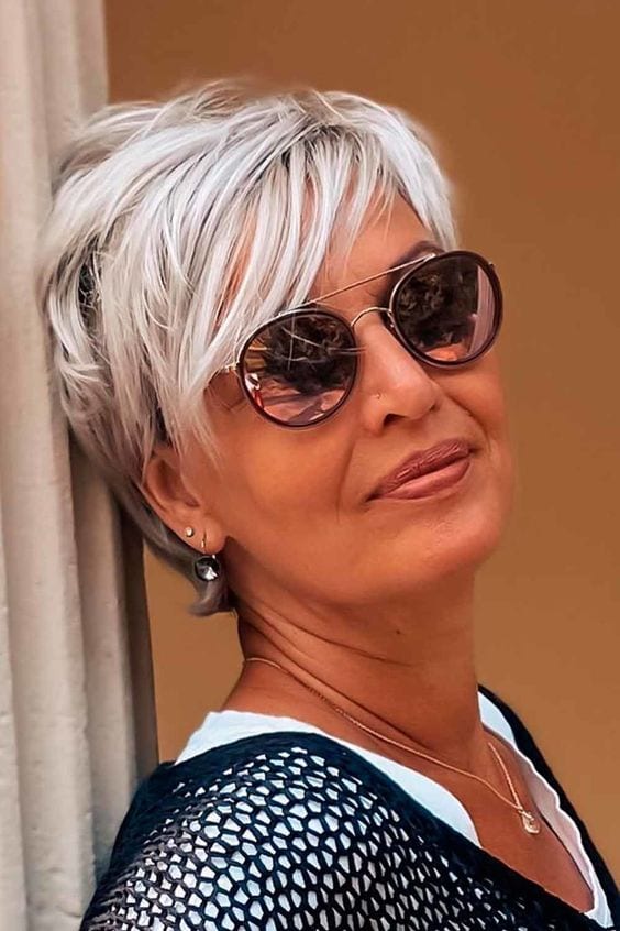 short hairstyles for women over 50