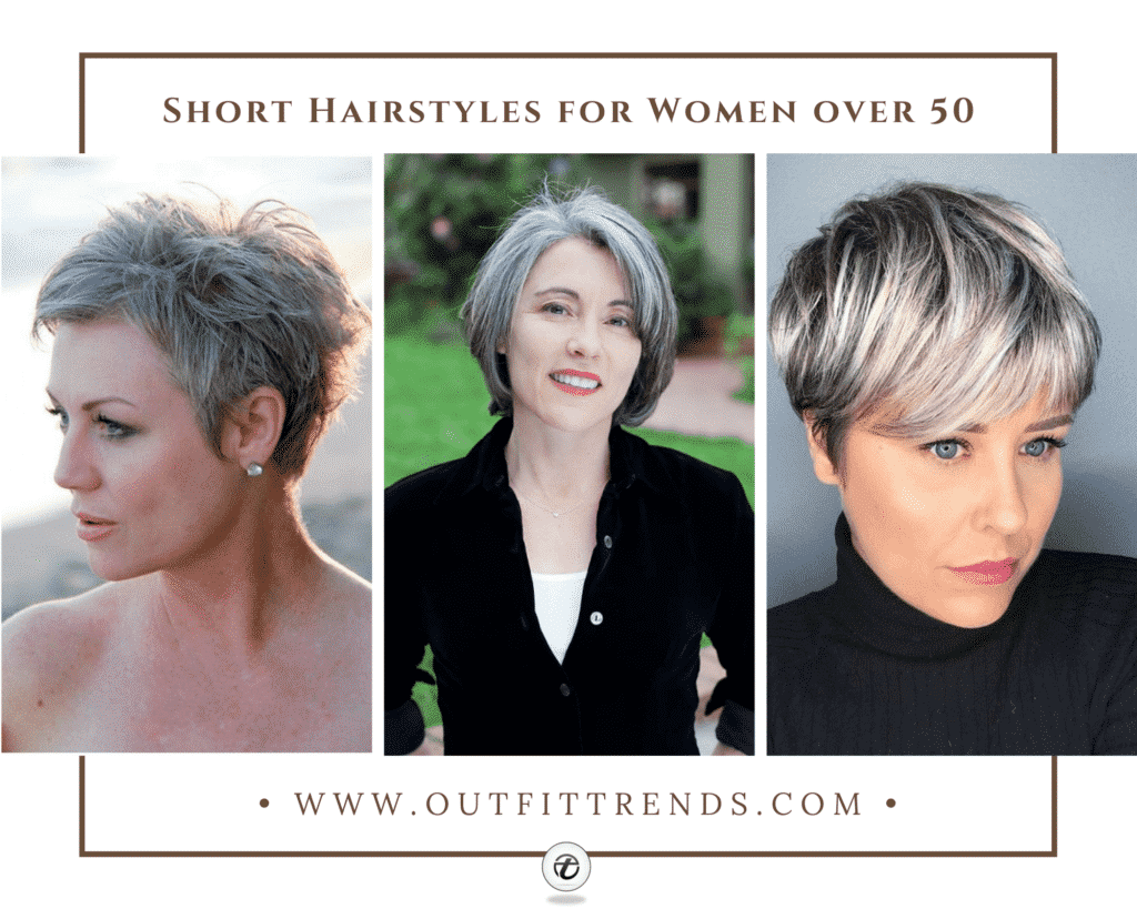 short hairstyles for women over 50