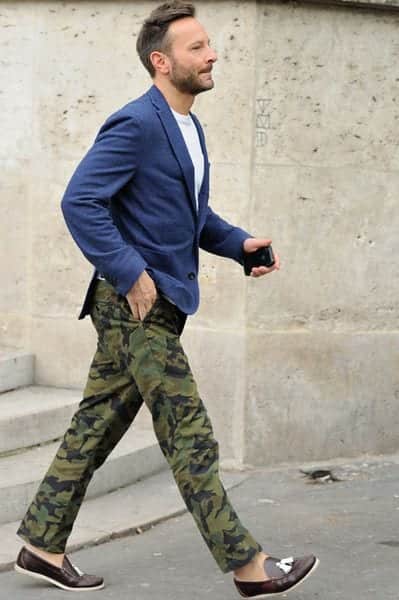 Camo Pants Outfits for Men