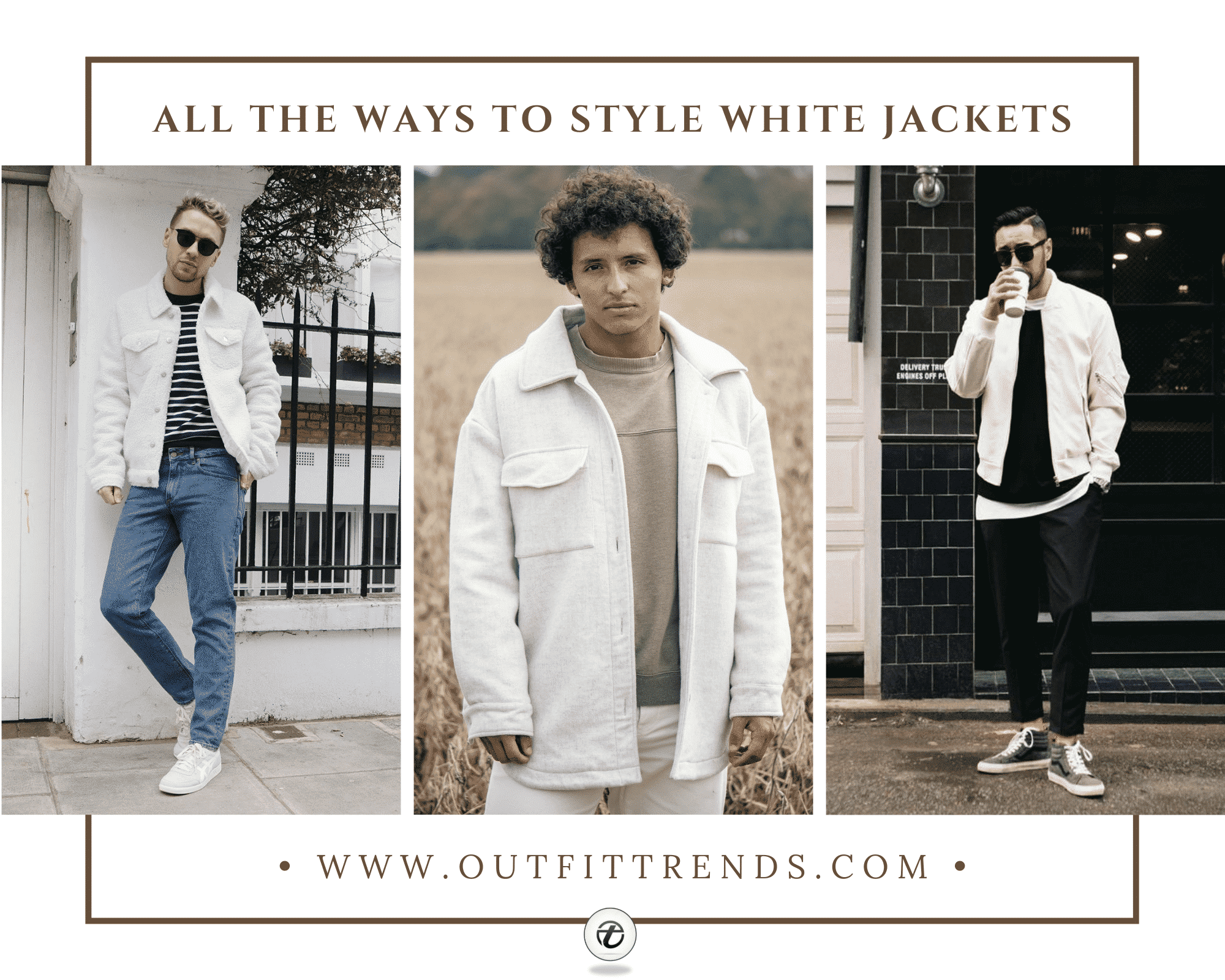 Fashion Jackets Oversized Jackets Oversized Jacket white casual look 