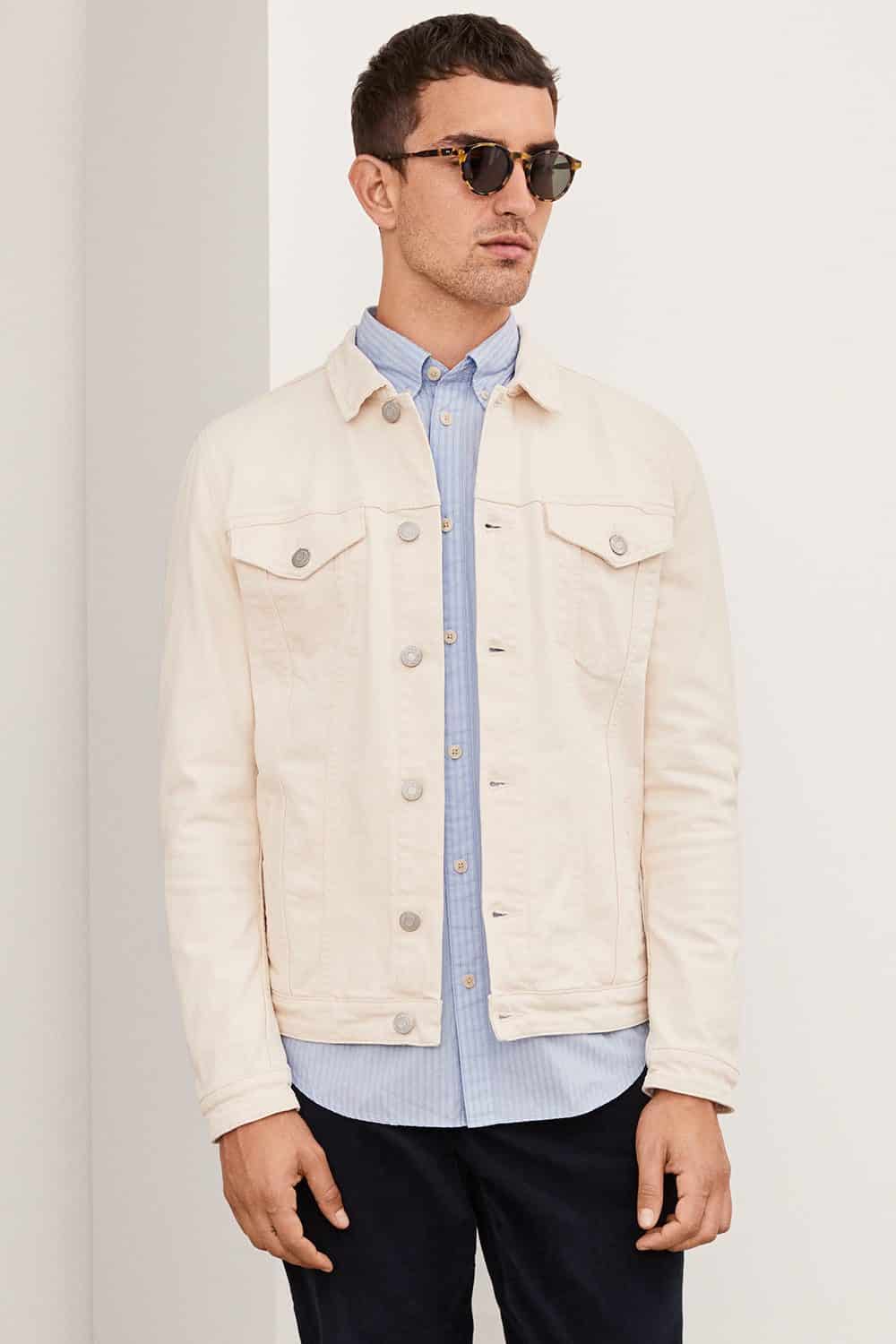 best white jacket outfits for men