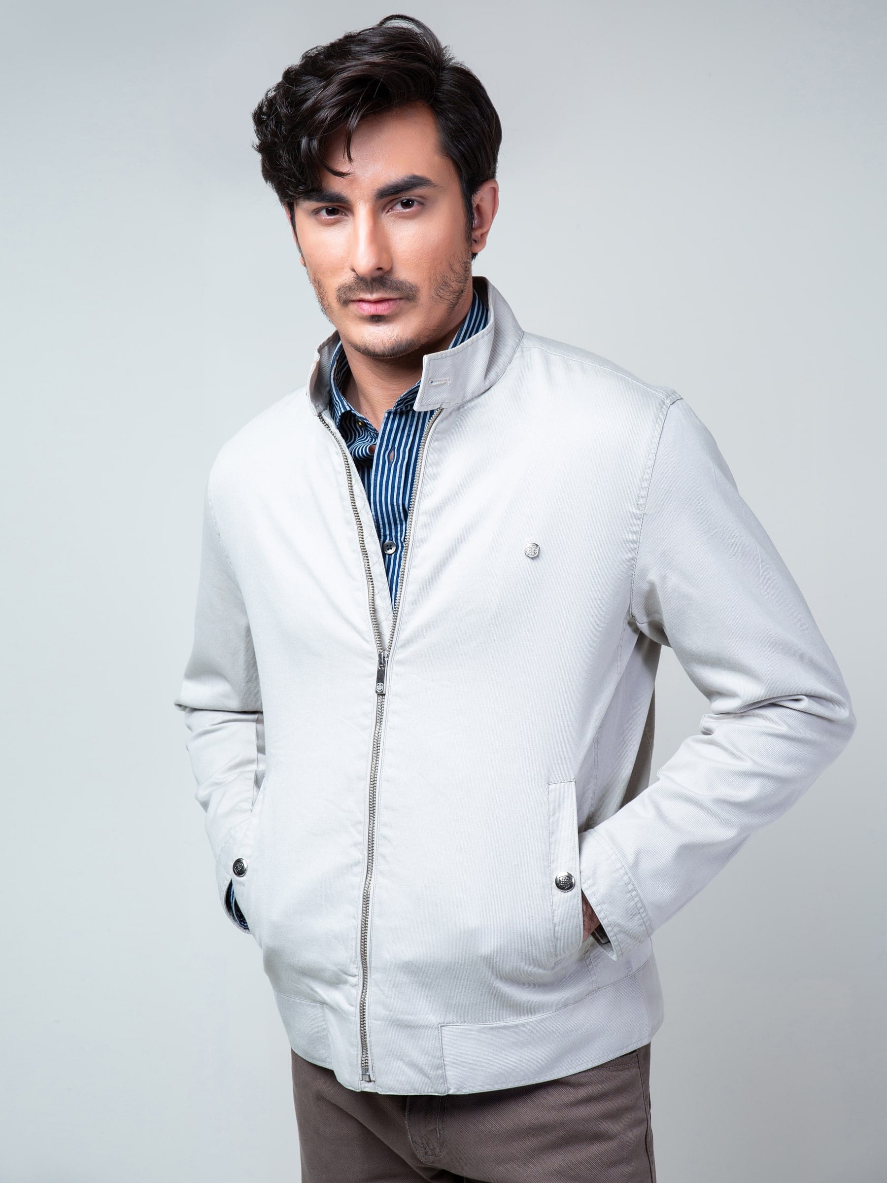 best white jacket outfits for men