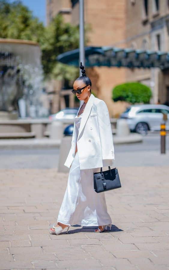 17 Cool White Jacket Outfit Ideas to Try