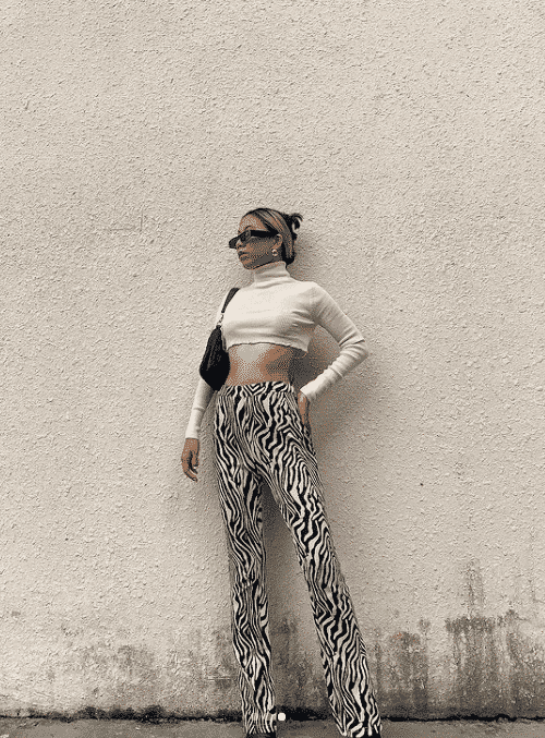 how to wear zebra print pants