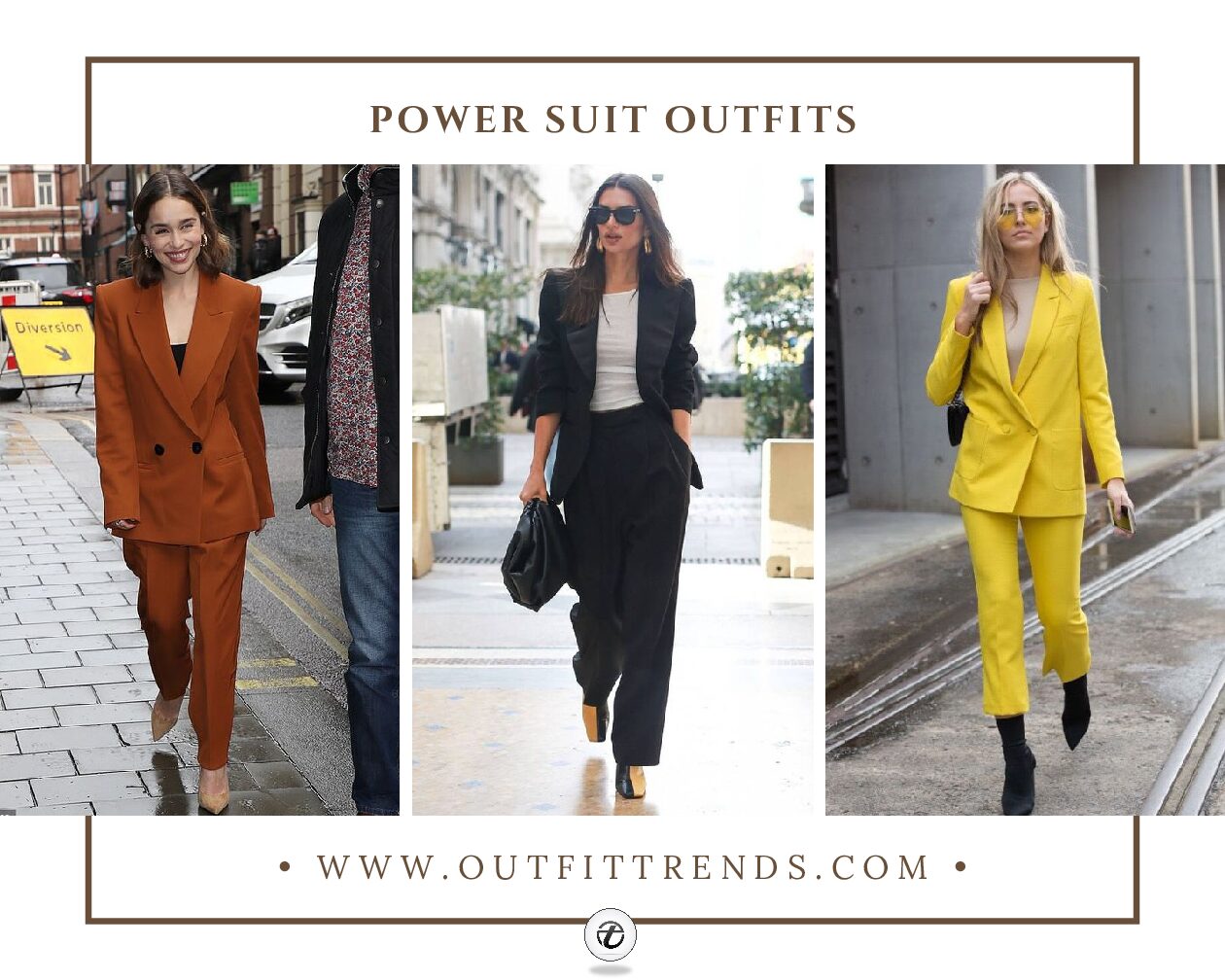 How to Wear a Power Suit ? 20 Outfit Ideas