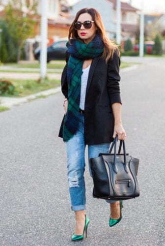 Women's outfits with Green shoes: