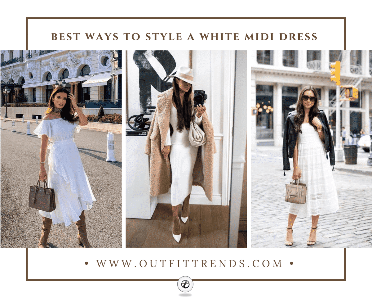 White Midi Dress