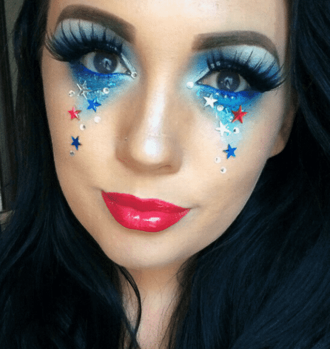 4th of July makeup