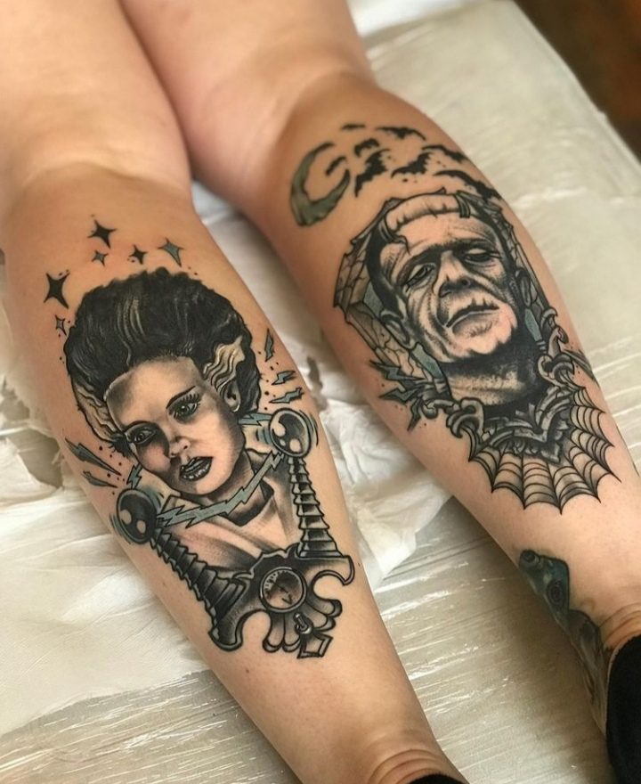 halloween inspired tattoos