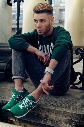 How To Wear Green Shoes For Guys 5