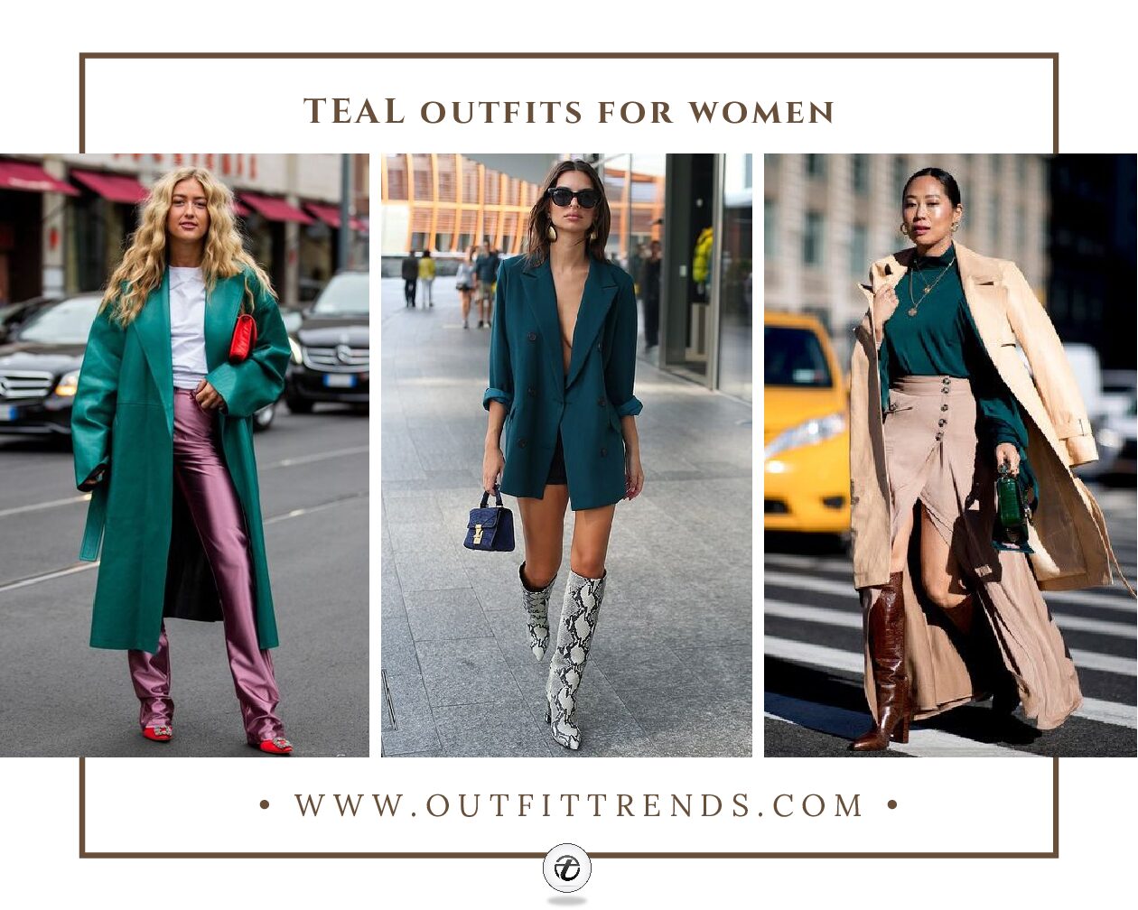 20 Best Teal Outfits for Women ☀ Tips ...