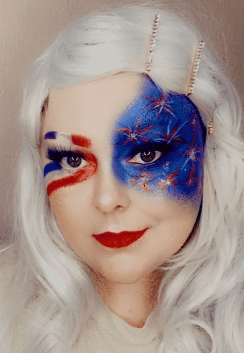 4th of July makeup