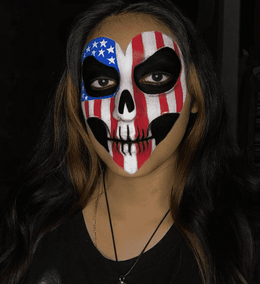 4th of July makeup