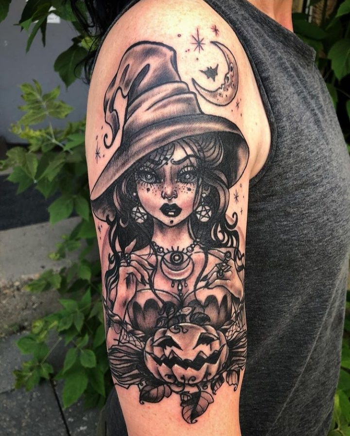 halloween inspired tattoos