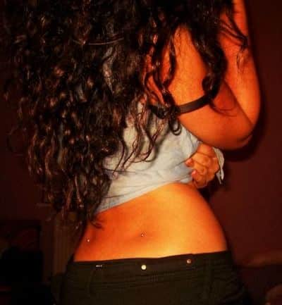 back dimple piercing