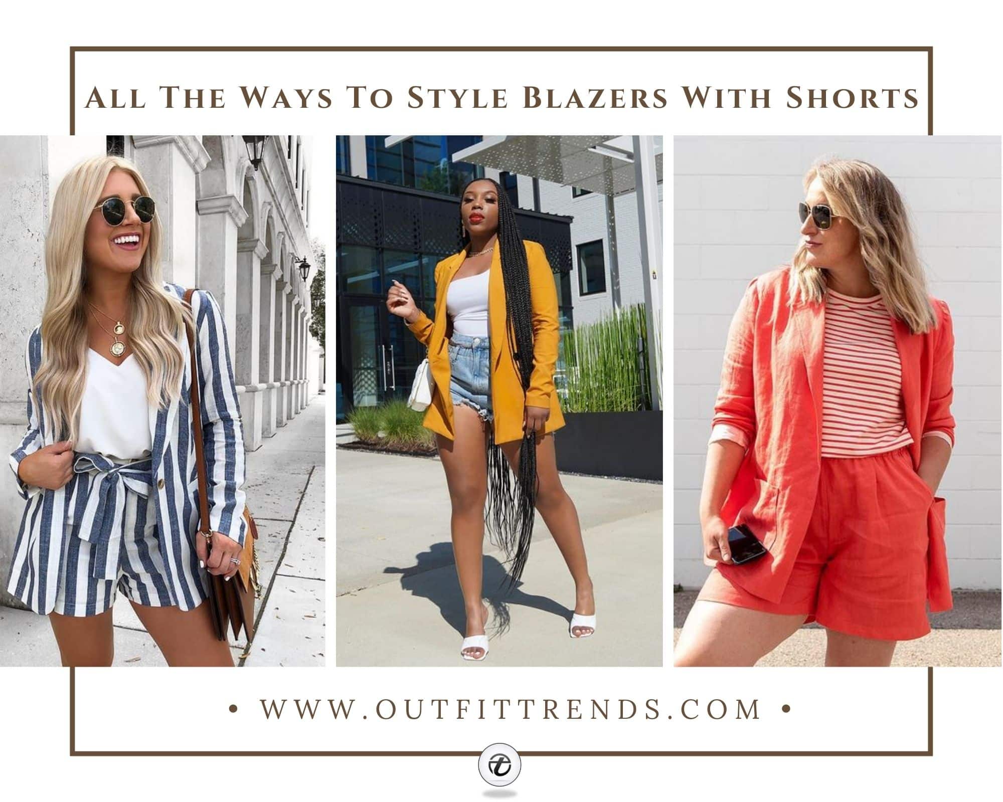 How to Wear a Blazer and Shorts