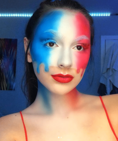 4th of July makeup