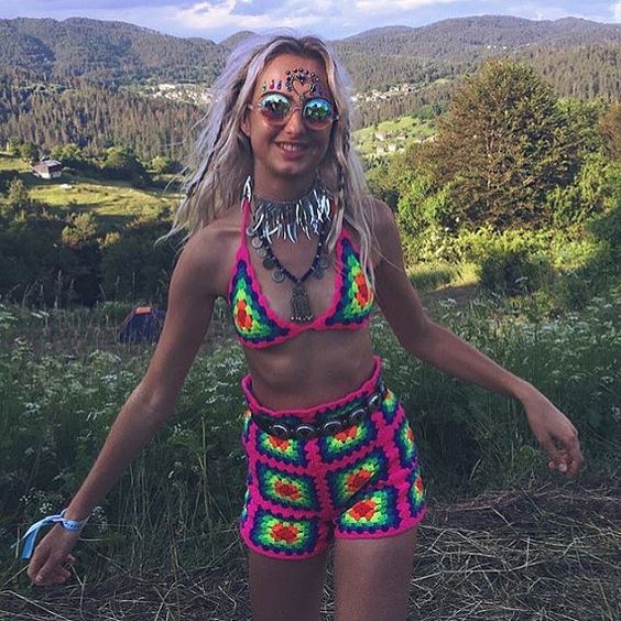crochet shorts outfits