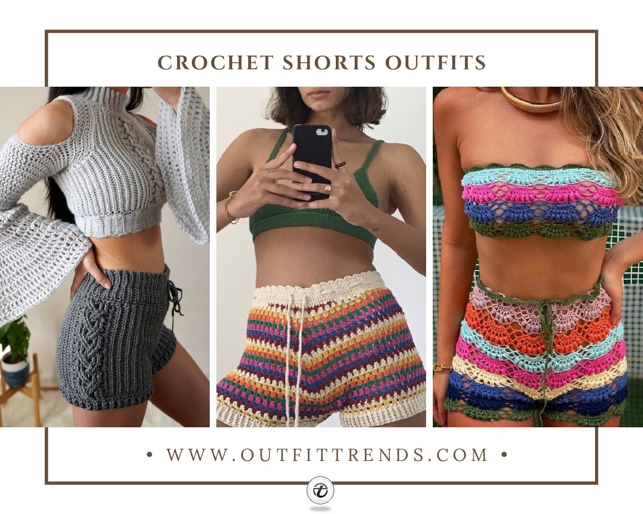 Crochet Shorts Outfits - 20 Best Outfits With Crochet Shorts