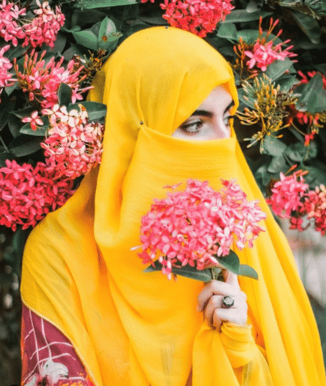 how to wear abaya scarf1