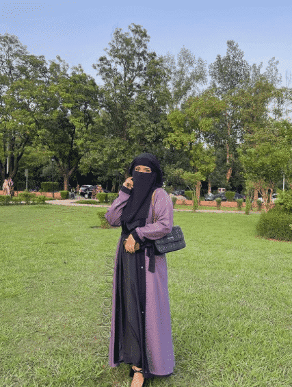 how to wear abaya scarf