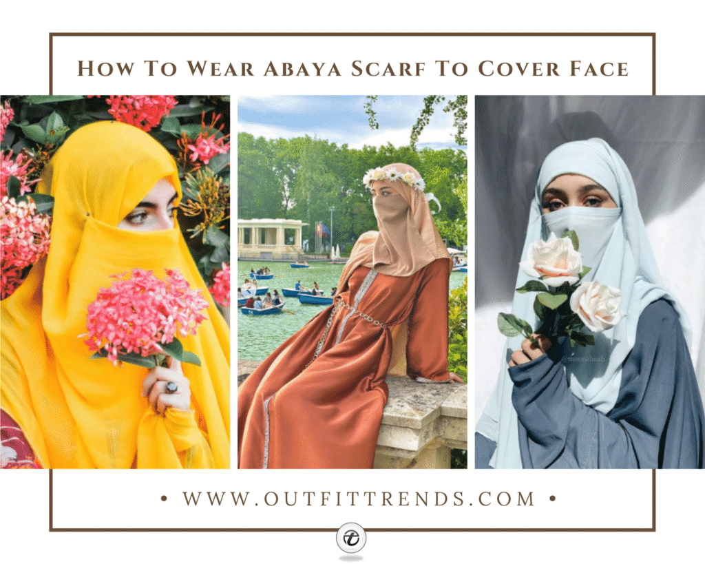 20 Modest Ideas on How To Wear Abaya Scarf To Cover Face