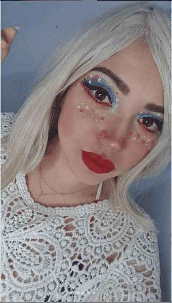 4th of July makeup