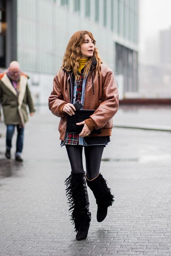 Fringed Boots Outfits - 20 Ideas On How To Wear Them?