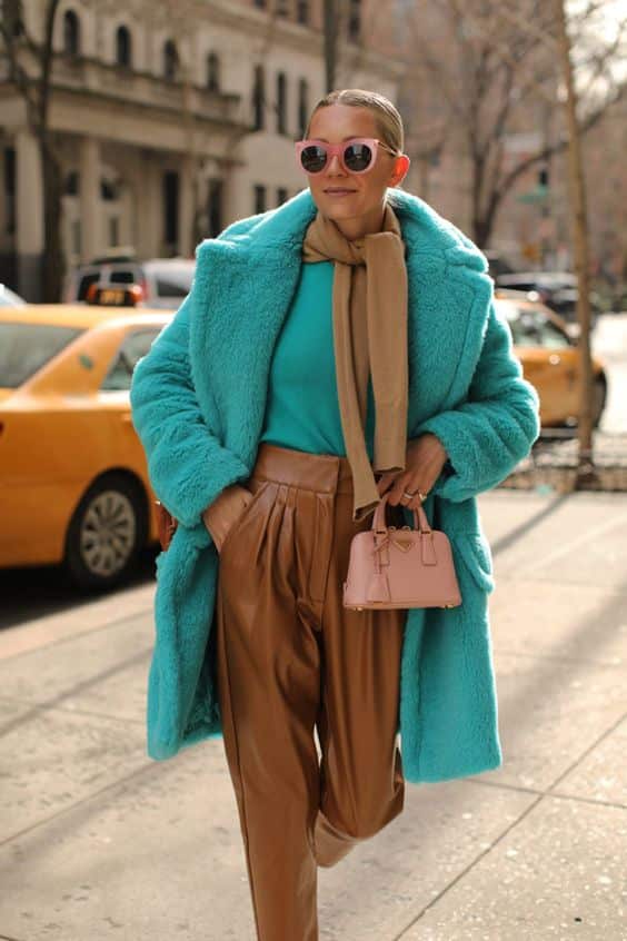 teal outfits for women