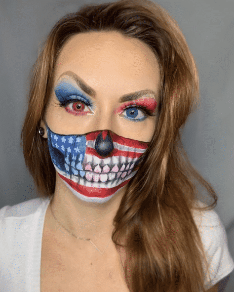 4th of July makeup