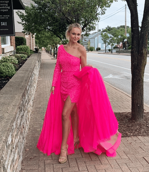 hot pink dress ideas 