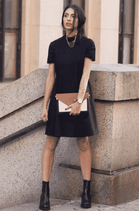 #18 Black Dress Makeup Ideas & Hairstyling Tips for Chic Look #18 Black Dress Makeup Ideas & Hairstyling Tips for Chic Look