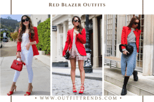 How To Wear A Red Blazer - 20 Chic Ways To Style A Red Blazer