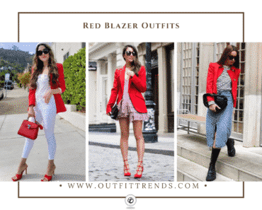 How To Wear A Red Blazer – 20 Outfit Ideas