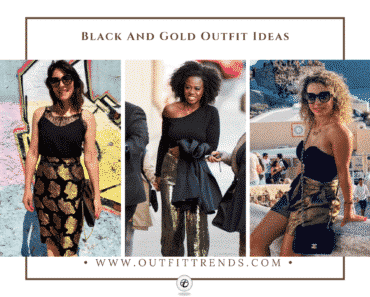 Black And Gold Outfit Ideas - 20 Ideas You'll Love