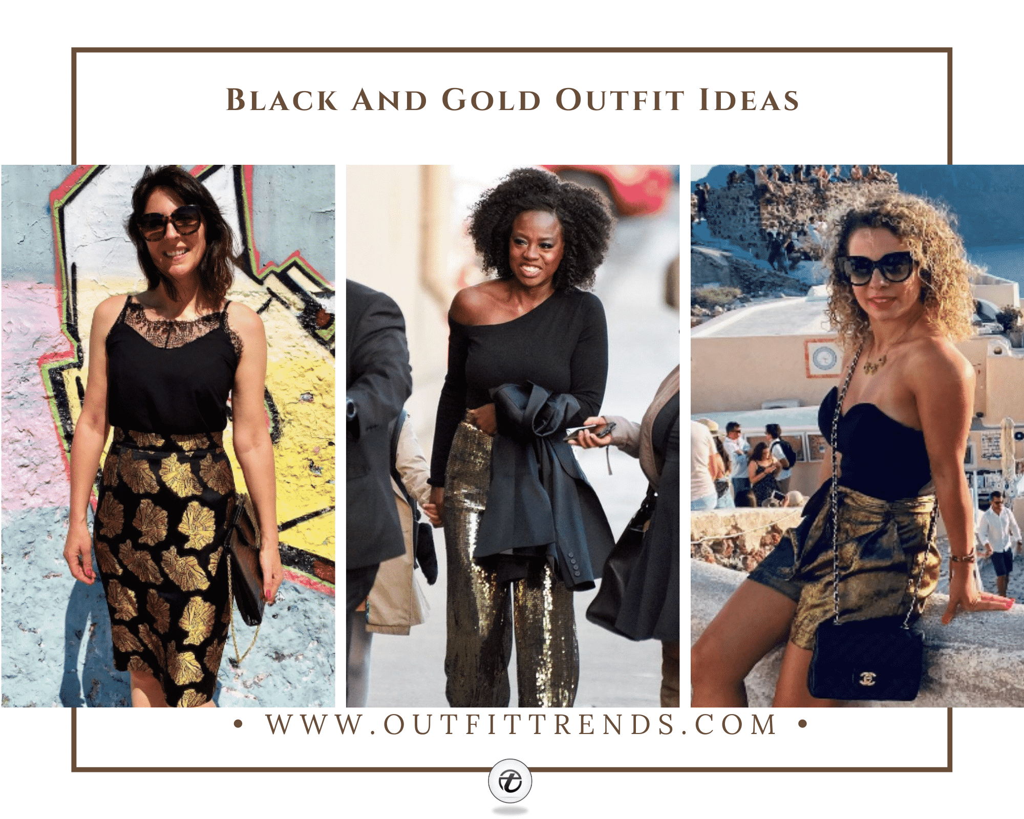 Black And Gold Outfit Ideas - 20 Ideas ...