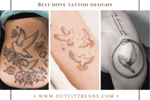 21 Cute Dove Tattoo Designs with Meanings