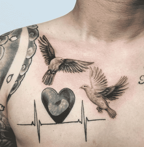 21 Cute Dove Tattoo Designs with Meanings