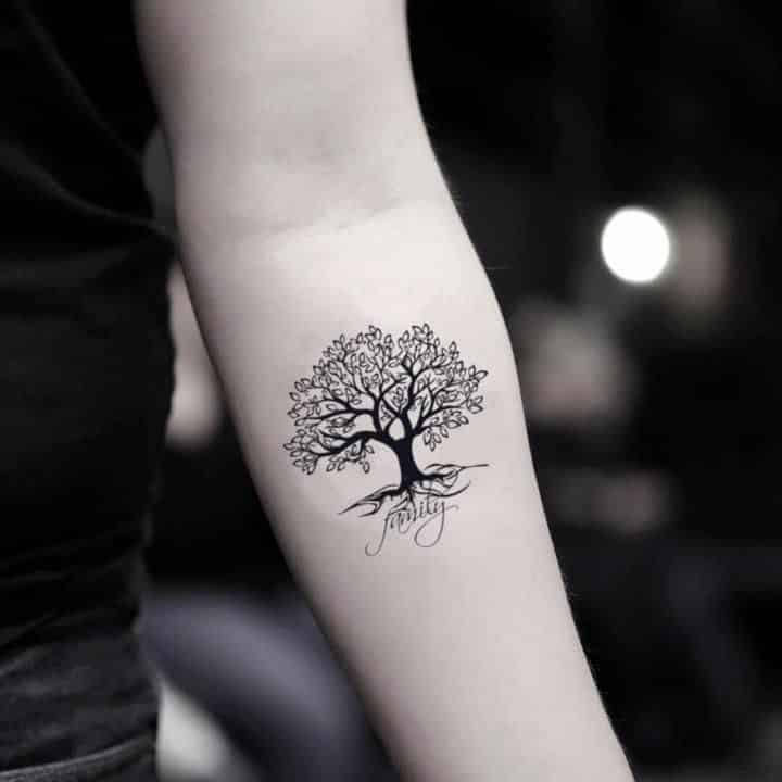 Family Tree Tattoo Ideas