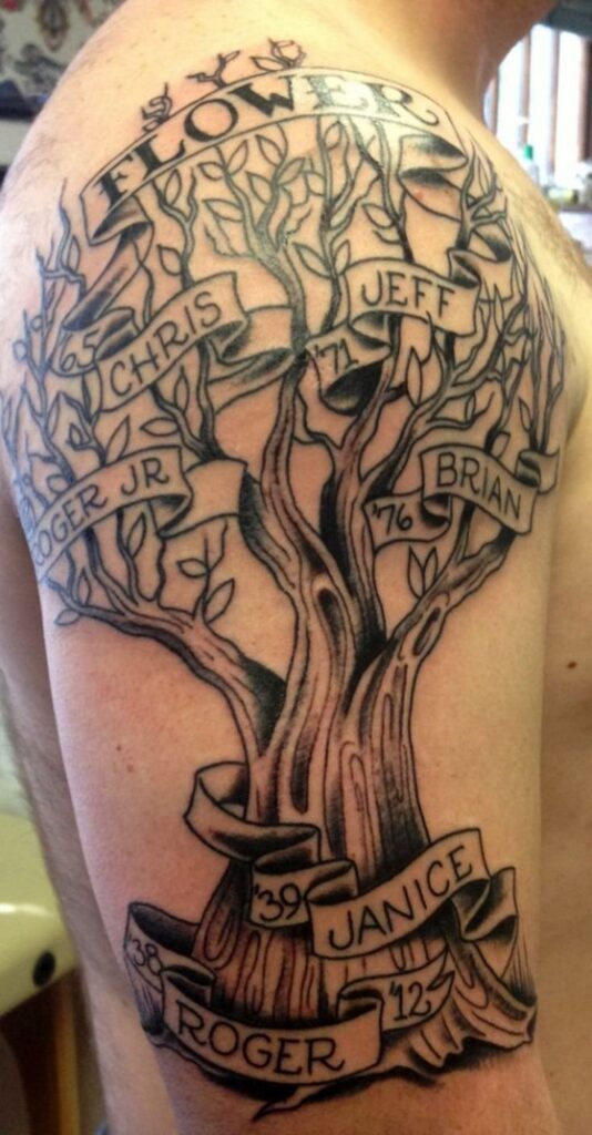 Family Tree Tattoo Ideas