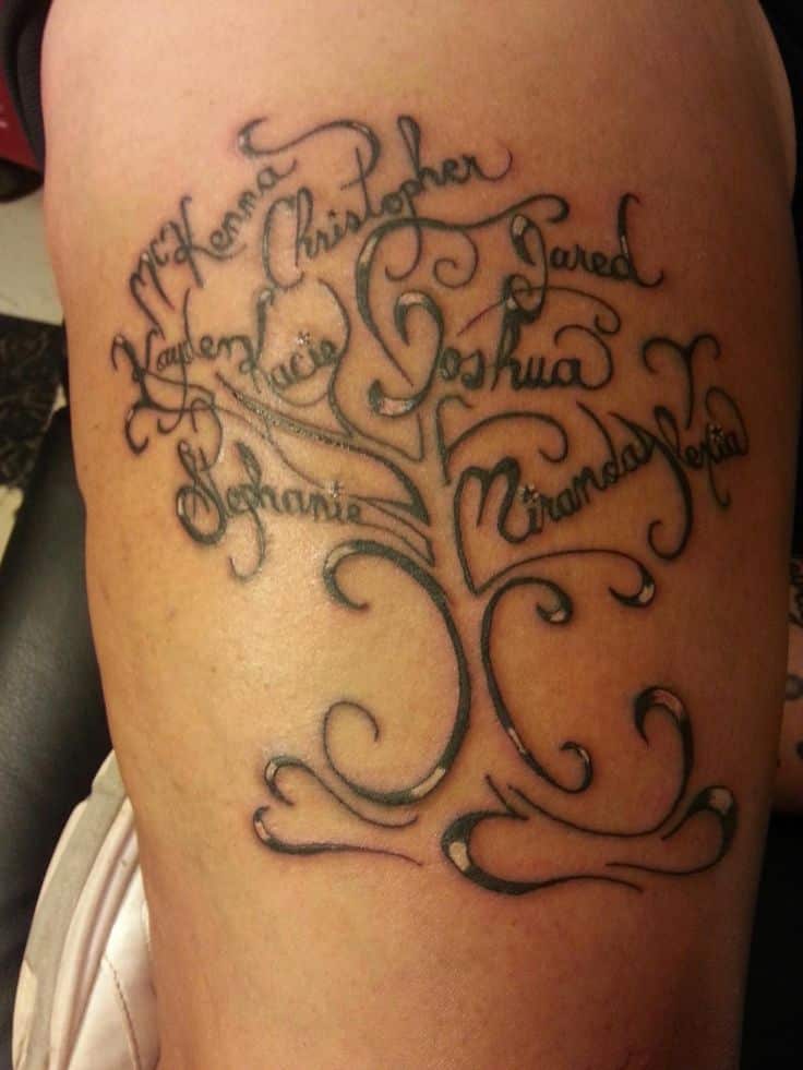 Family Tree Tattoo Ideas