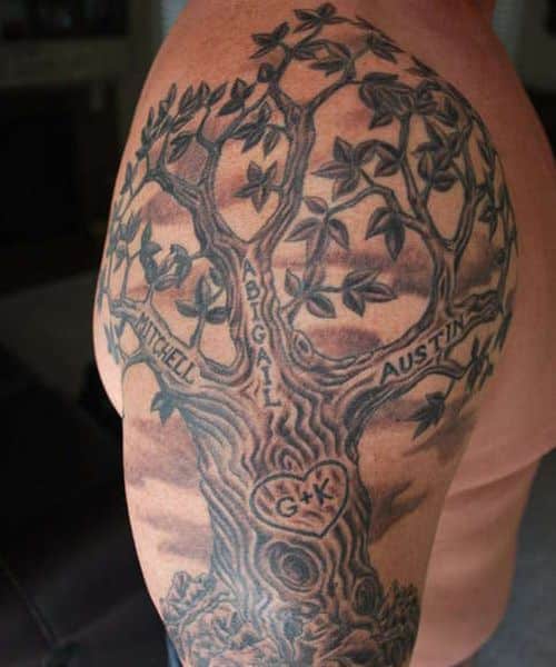 Family Tree Tattoo Ideas