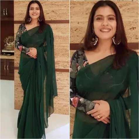 How to Wear a Plain Saree