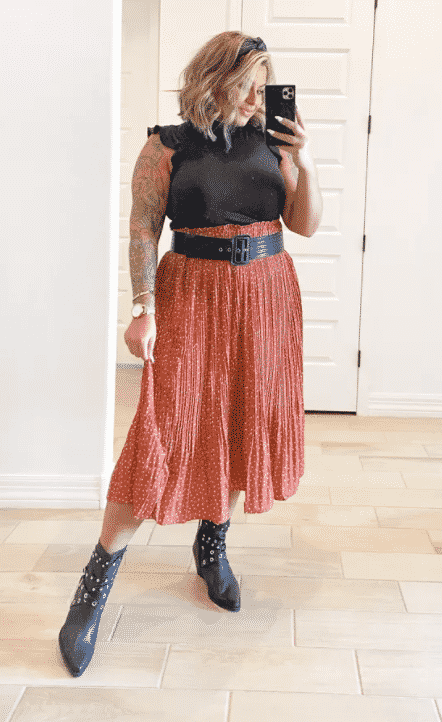 Belts with Skirts