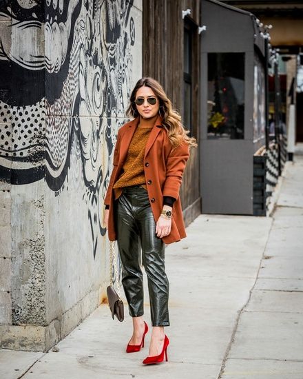 burnt orange outfits 