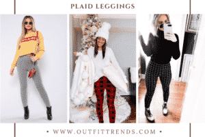 Plaid Leggings Outfits – 20 Ideas How To Wear Plaid Leggings