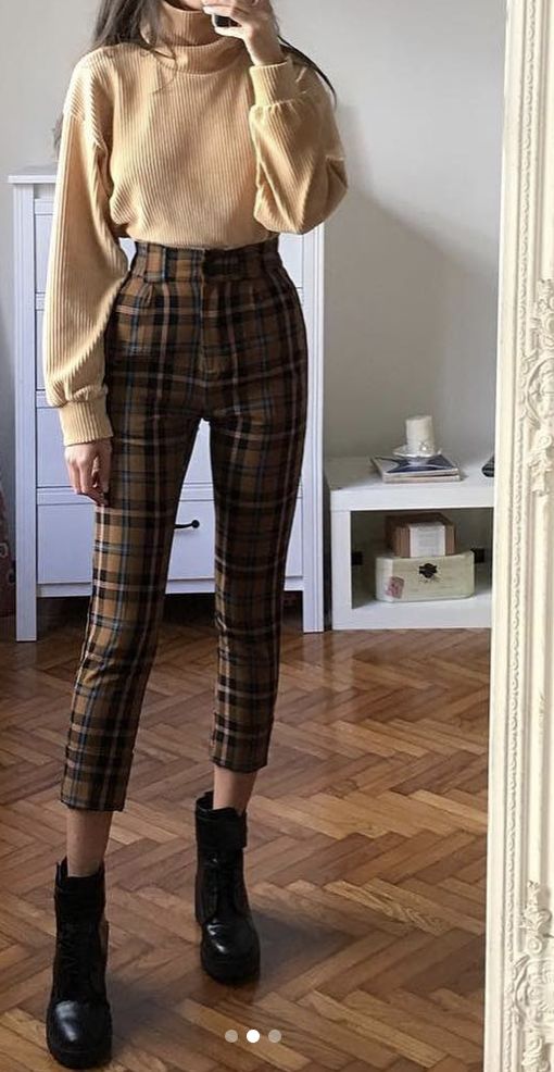 Plaid Leggings