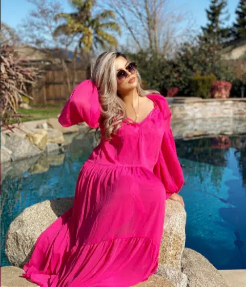 hot pink dress ideas